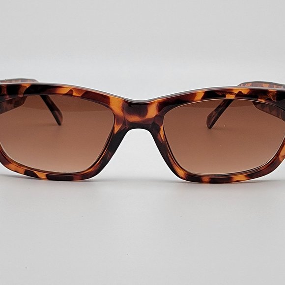 Gloria Vanderbilt GV Tortoise Gold Frame Brown Gradient Lens Sunglasses 50mm main image 11